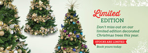 Decorated Christmas tree rental Melbourne and Geelong. Christmas hire for Commercial, corporate, event and homes.