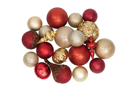 'Ruby' Christmas Decorations Package for Christmas Tree - Hire