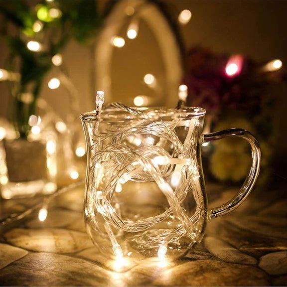 Warm White LED Battery Operated Lights (400 lights) - Buy