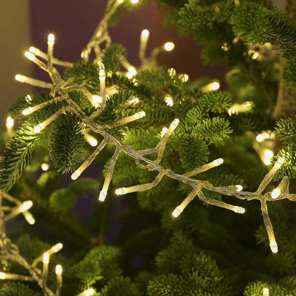 LED Cluster String Lights Warm White Plug In (2000 lights) - Buy
