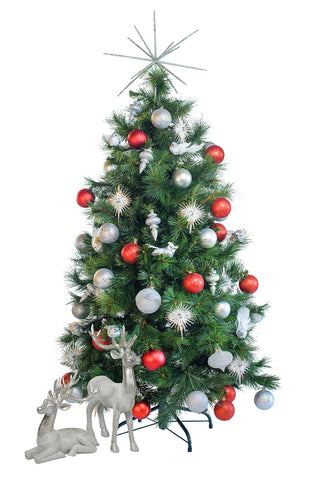 Hire a tabletop Noel decorated Christmas tree for tabletops, receptions desks. Coordinates beautifully with professionally decorated Christmas trees.