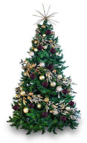 Professionally decorated Christmas tree hire Melbourne. Large sizes available for homes, offices, commercial and events.