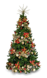 Designer decorated Christmas tree hire Melbourne