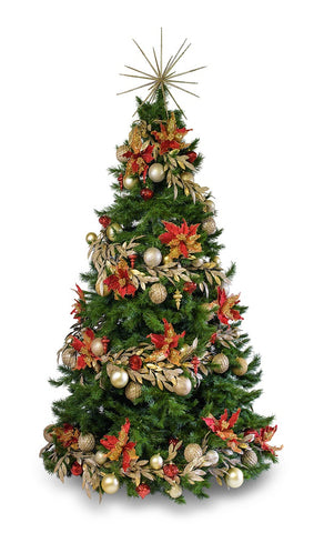 Designer decorated Christmas tree hire Melbourne